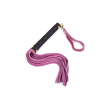 Love in Leather Mini Flogger - Pink